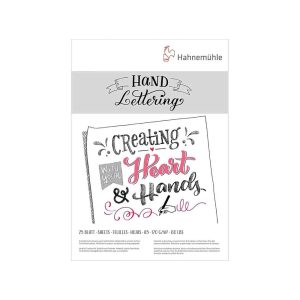 Set Hand lettering + blocco – DERWENT - 4