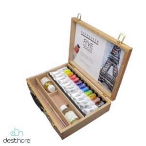 Set di colori ad olio fine Cassetta in legno  “Rive Gauche” – SENNELIER - 3