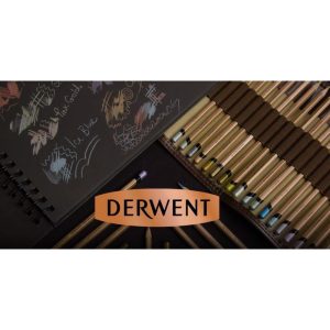 Matite colorate “Metallic” con righello Edizione Limitata – DERWENT