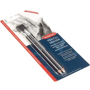 Set di 2 Gomma matita per cancellare con pennello – DERWENT - 2