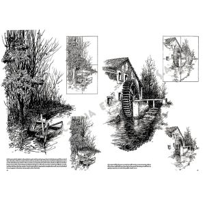 18 – Paesaggi – Collana Leonardo libro di disegno artistico