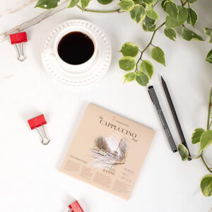 Blocco schizzi color Cappuccino da 120 g/m² – HAHNEMÜHLE - 5