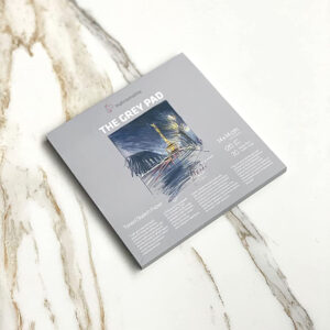 Blocco schizzi color Grigio da 120 g/m² – HAHNEMÜHLE - 4