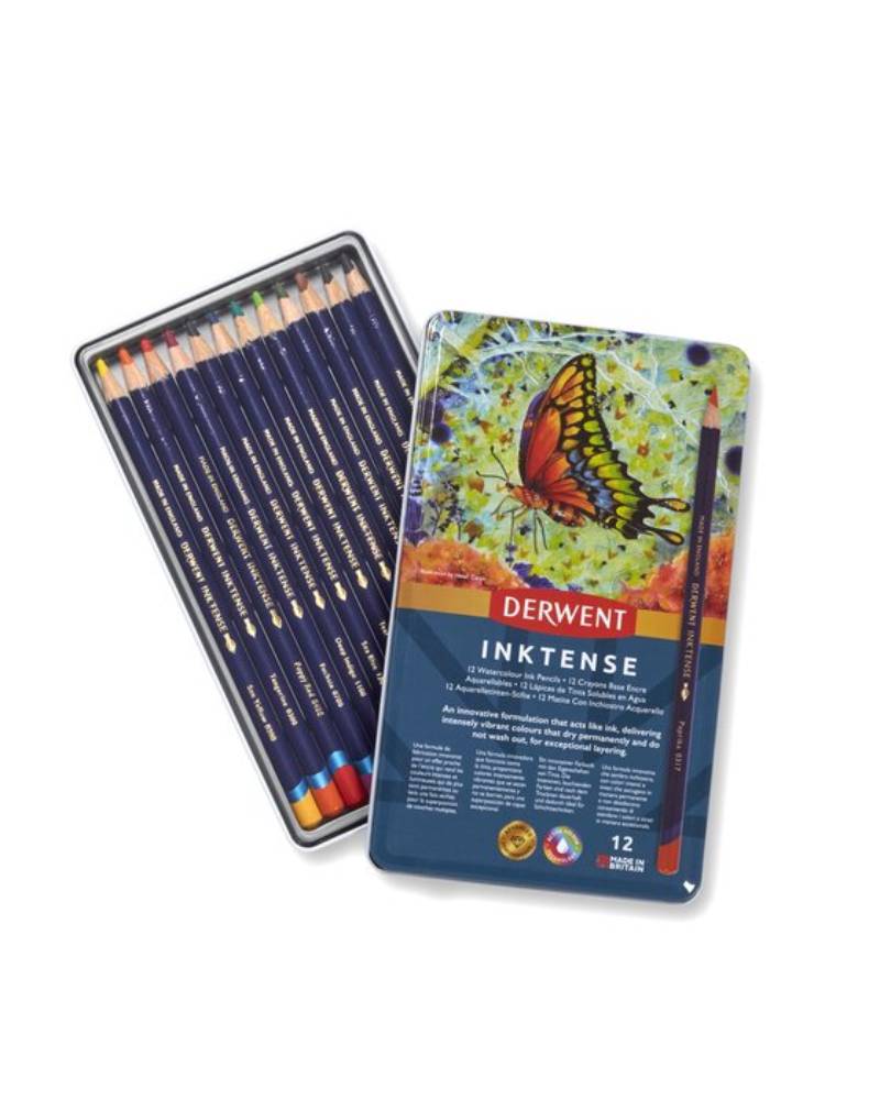Set matite Derwent Inktense – matite acquerellabili ad effetto inchiostro - 7