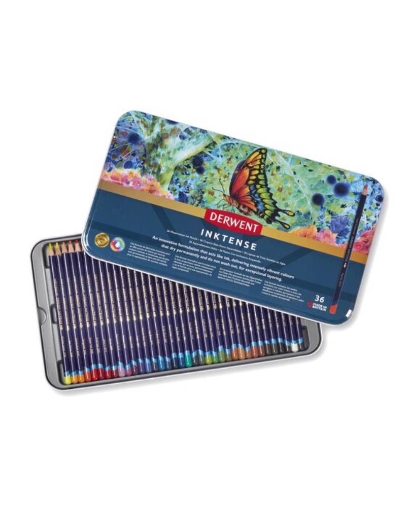 Set matite Derwent Inktense – matite acquerellabili ad effetto inchiostro - 2
