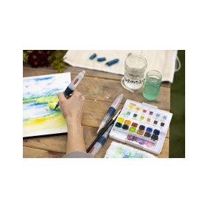 Set Acquerelli Inktense 12 Mezzi Godet – Derwent