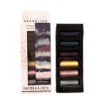 Set da 6 mezzi Pastelli morbidi “à l'écu” - Cielo in Tempesta - SENNELIER