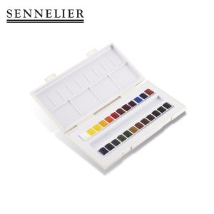 “La petite Aquarelle“ set da viaggio 24 mezzi godet – SENNELIER – - 4