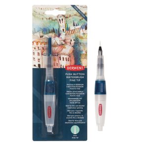 Waterbrush pennello con serbatoio – DERWENT - 2