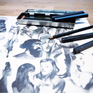 Pastello in grafite Acquerellabile – Grafcube RGB – CARAN D’ACHE - 2