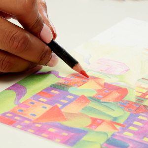 Set di 24 matite colorate artistiche – Academy Colouring – DERWENT - 3