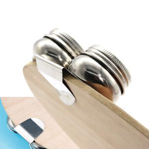 Scodellino doppio in acciaio per tavolozza, con tappi a vite – TINTORETTO - 1