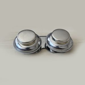 Scodellino doppio in acciaio per tavolozza, con tappi a vite – TINTORETTO - 8