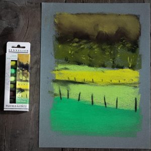 Set da 6 mezzi Pastelli morbidi “à l’écu” – Campagna Primaverile – SENNELIER - 3