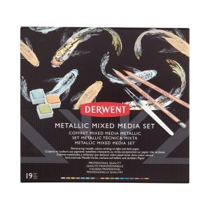 Metallic – Set per tecniche miste – DERWENT