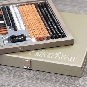 Cretacolor Passion Box – Set disegno 25 pezzi