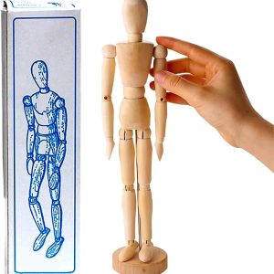 Manichino Maschio in legno arti snodabili