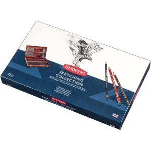 Cassetta in Legno 72 matite schizzo – DERWENT - 1