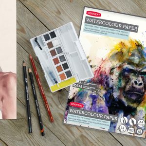 Derwent Shade & Tone Mixed Media Set 12 Godet - 1