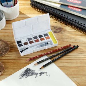 Derwent Shade & Tone Mixed Media Set 12 Godet - 3