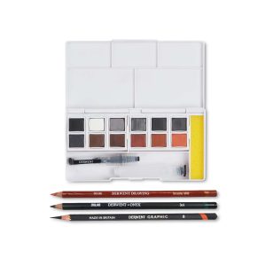 Derwent Shade & Tone Mixed Media Set 12 Godet - 4