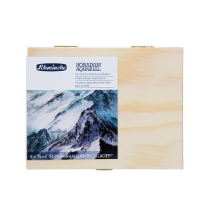 Set di Acquerelli Horadam Super Granulati 5×15 ml – Ghiacciaio – SCHMINCKE - 2