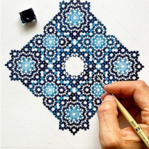 Pennello tondo Sintetico Prugna – Serie 605 TOP GRAPHIC PRECISO – BORCIANI e BONAZZI - 3