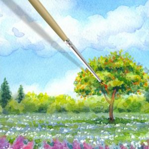 Pennello tondo Sintetico Prugna – Serie 605 TOP GRAPHIC PRECISO – BORCIANI e BONAZZI - 4