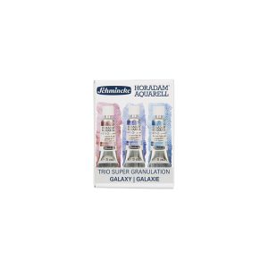 Set di Acquerelli Horadam Super Granulati 3×5 ml – Trio Galassia – SCHMINCKE - 1