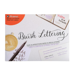 foto di Pochette 15 schede apprendimento Brush Lettering - A4 180 g/m² - BRAUSE