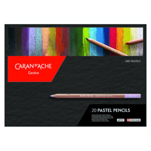 Matite Colorate Pastel Pencil – set da 20 – CARAN D’ACHE