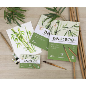 Blocco Bamboo per Acquerello 250 g/m² – CLAIREFONTAINE
