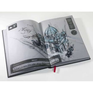 “The Grey Book” – Libro per schizzi da 120 g/m²- HAHNEMÜHLE