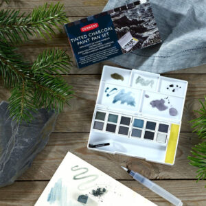 Set Acquerelli “Tinted Charcoal” 12 mezzi godet – DERWENT - 1