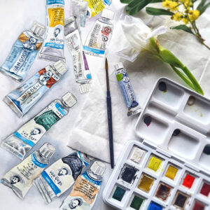 Set Acquerelli Van Gogh – 24 ½ godet confezione in plastica – VAN GOGH - 5