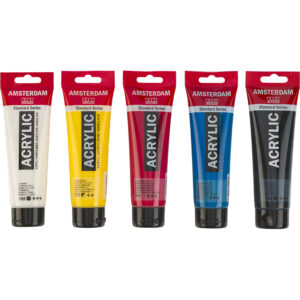 foto di Acrilico Amsterdam Set colori primari da 120 ml – AMSTERDAM