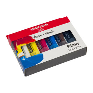Acrilico Amsterdam Set Primary – 6 x 20 ml – AMSTERDAM - 3