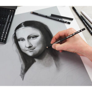 Set disegno e schizzi “Deep Black” 10 pezzi – CRETACOLOR - 3