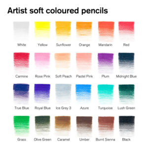 Set Matite Colorate Studio Winsor & Newton – 12, 24 e 48 pezzi