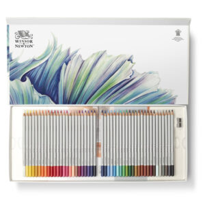 foto di Set Matite Colorate Professionali Colour Pencil Box - 50 pezzi - Winsor & Newton