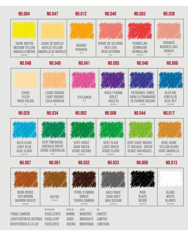 Set Matite Colorate per disegno – Contè à Paris