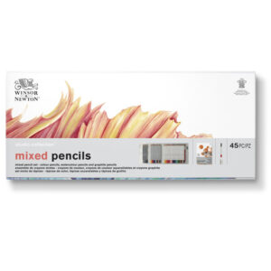 Studio Collection set  Matite colorate professionali miste – 45 pezzi – WINSOR & NEWTON