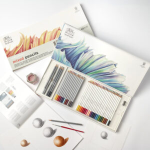 Studio Collection set  Matite colorate professionali miste – 45 pezzi – WINSOR & NEWTON