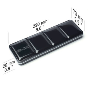 Set Acquerelli Winsor & Newton Professional Watercolor 12 mezzi godet Black Box - 3