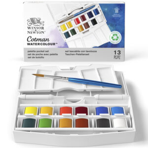 Set Acquerelli e Pennello Cotman  Pocket Plus – Winsor & Newton - 3