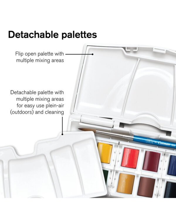 Set Acquerelli e Pennello Cotman  Pocket Plus – Winsor & Newton - 4