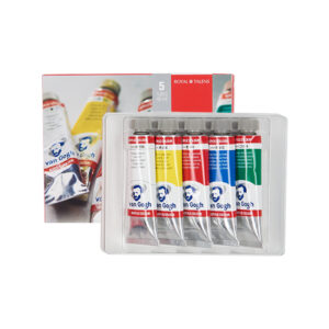 Colori acrilici Talens Van Gogh – Set di 5 tubi acrilici 40ml - 2