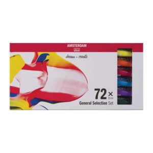 Set Colori Acrilici Talens – Serie Standard di Amsterdam – 72 tubetti da 20 ml - 2