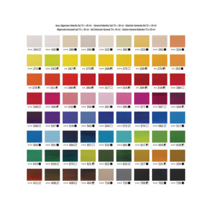 Set Colori Acrilici Talens – Serie Standard di Amsterdam – 72 tubetti da 20 ml - 4