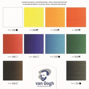 Set Colori ad Olio Talens | Colori ad Olio Van Gogh Cassetta Basic - 1